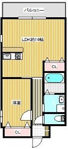 メゾンロイヤルKENの間取り画像