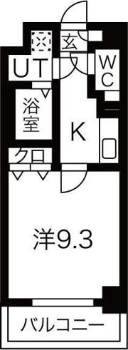 プロスペクト美章園の間取り画像