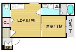 F asecia 日の華の間取り画像