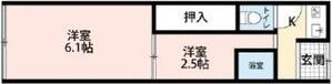 坂本文化IIの間取り画像