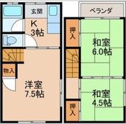 小林様貸家の間取り画像