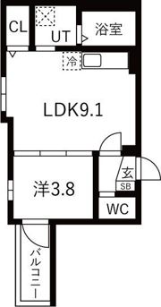 マイティーダ矢田の間取り画像