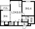 ラパンMKの間取り画像