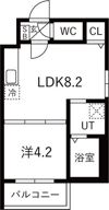 F asecia copperの間取り画像