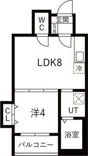 F asecia copperの間取り画像
