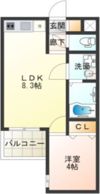 H-maison東住吉IIの間取り画像