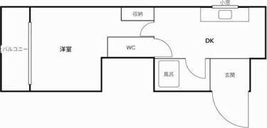 サンプラザ照ヶ丘A棟の間取り画像