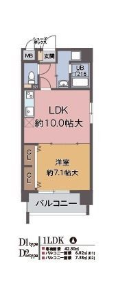 リーゾ エ パーネの間取り画像