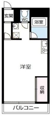 プラザ末吉橋の間取り画像