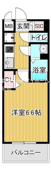 プレサンス大阪都島エレナードの間取り画像