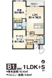 ブレスト我孫子町の間取り画像