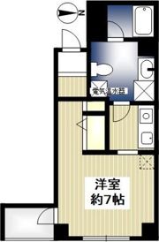 エンプレス上本町の間取り画像
