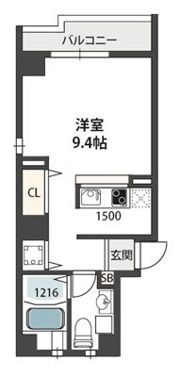 ハーベスト阿波座リバーサイドの間取り画像