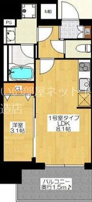C.COLORIIIの間取り画像