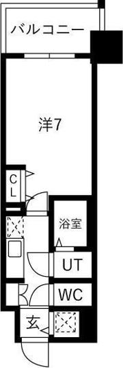 ファーストフィオーレ新梅田の間取り画像