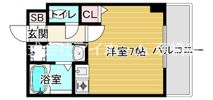 和ハイツIIの間取り画像