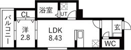 Well-being巽西の間取り画像