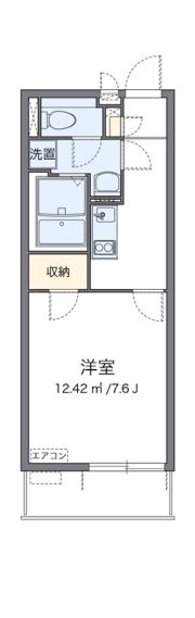 クレイノプランドール桜ヶ丘の間取り画像
