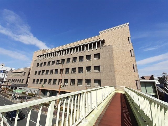 近くの平野区役所まで541m（徒歩7分）