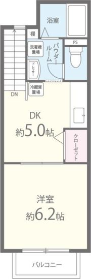 アローハイムの間取り画像