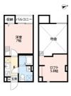 フクシア アベニューの間取り画像