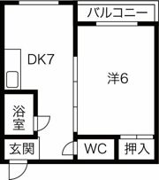グランビルド住之江公園の間取り画像