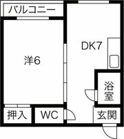 グランビルド住之江公園の間取り画像