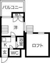 Upper House住之江公園の間取り画像