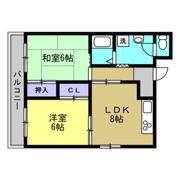 パークメゾン中加賀屋の間取り画像
