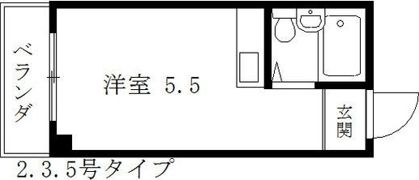 カルム加賀屋の間取り画像
