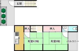 メゾネットみさきの間取り画像