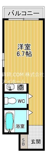朝日プラザ緑橋IIの間取り画像