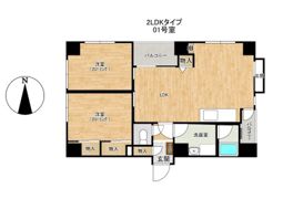 ルプリーズ天王寺の間取り画像