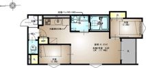 REGALEST喜連瓜破2の間取り画像