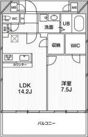 ルクレ阿波座レジデンスの間取り画像