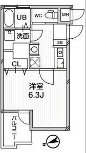 メゾン夕陽ヶ丘の間取り画像