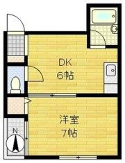 メイツ松屋町の間取り画像