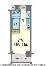 エイペックス四天王寺IIの間取り画像
