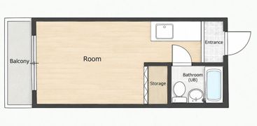 サンハイツたかだの間取り画像