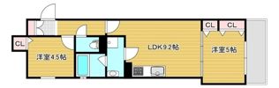 セレニティ小若江A棟の間取り画像
