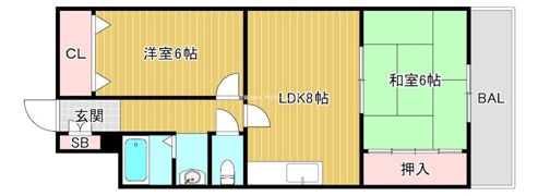 みき北谷の間取り画像