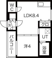 F asecia vidaの間取り画像