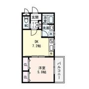 プロパティー高井田の間取り画像