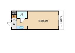 インペリアル住吉大社の間取り画像