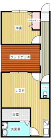 エルメゾン千本北の間取り画像