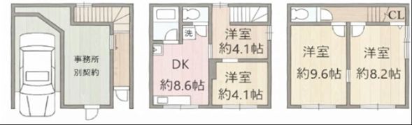 千本北1丁目テラスの間取り画像