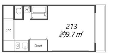 AP164 セラ玉出ウェストの間取り画像
