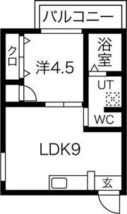 Fmaison北加賀屋III番館の間取り画像