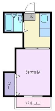 サンハイツの間取り画像