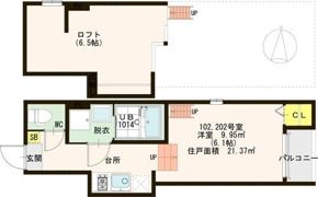 ルミエール出戸の間取り画像
